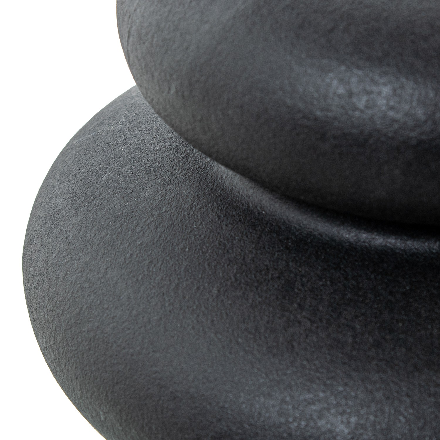 Ваза дизайнерская черная малая