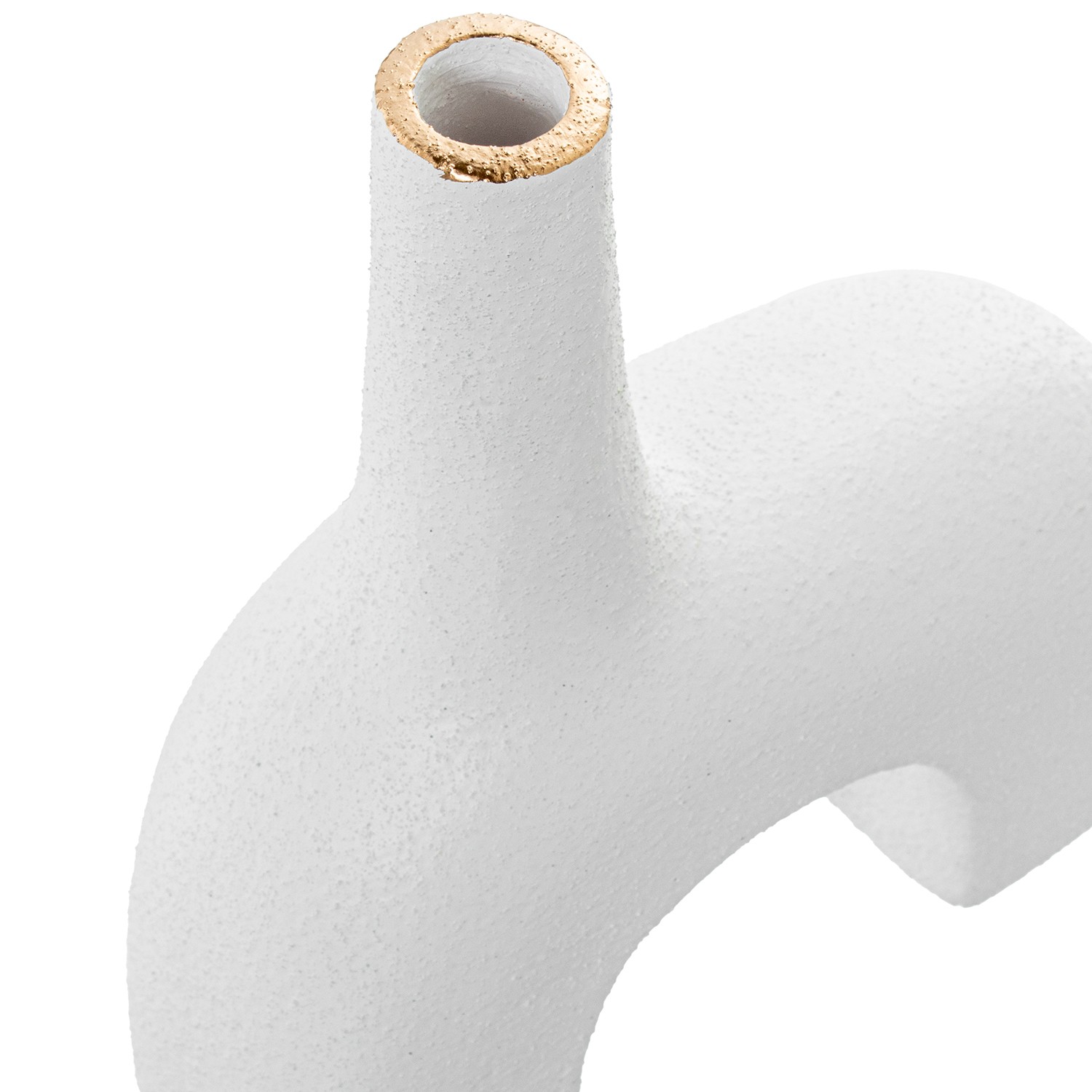 Ваза белая Абстракция малая Ваза белая Абстракция малая