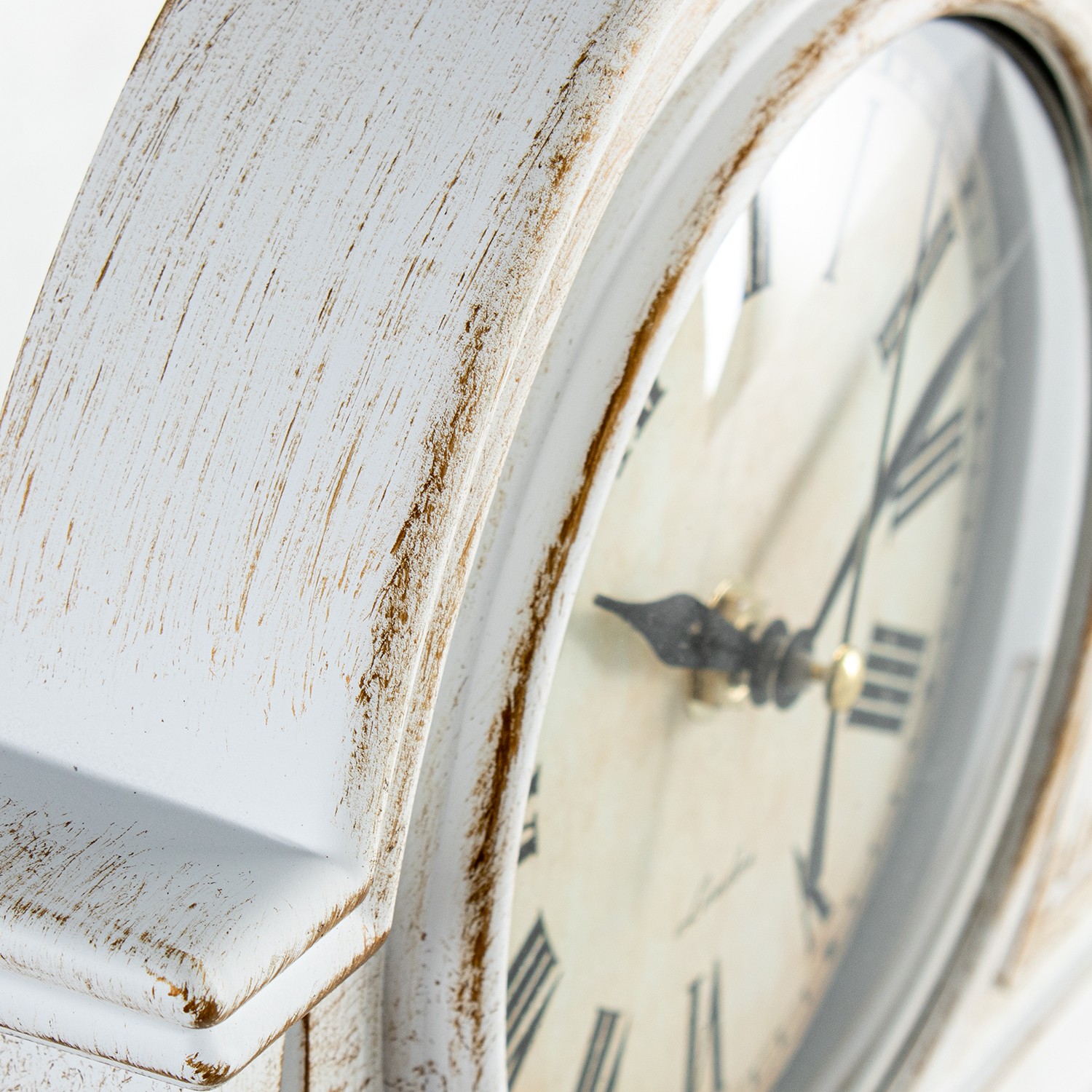 Часы настольные белые Антик Часы настольные белые Антик