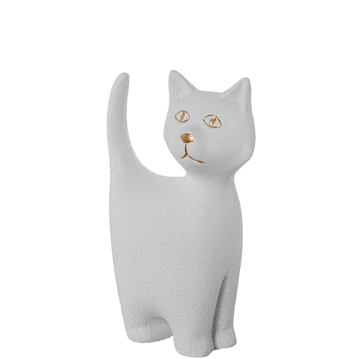 Фигура из керамики Белый кот