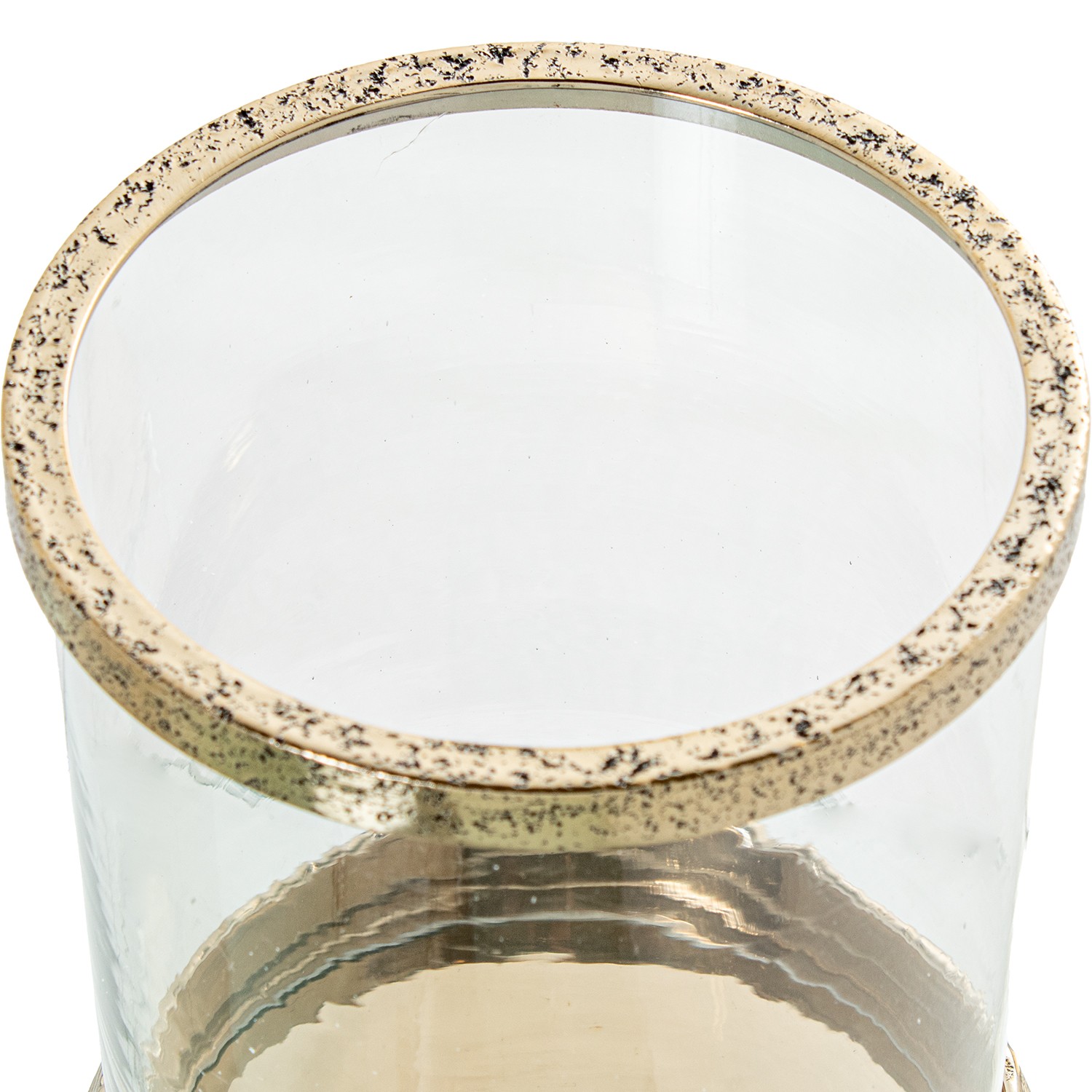 Подсвечник из стекла на одну свечу