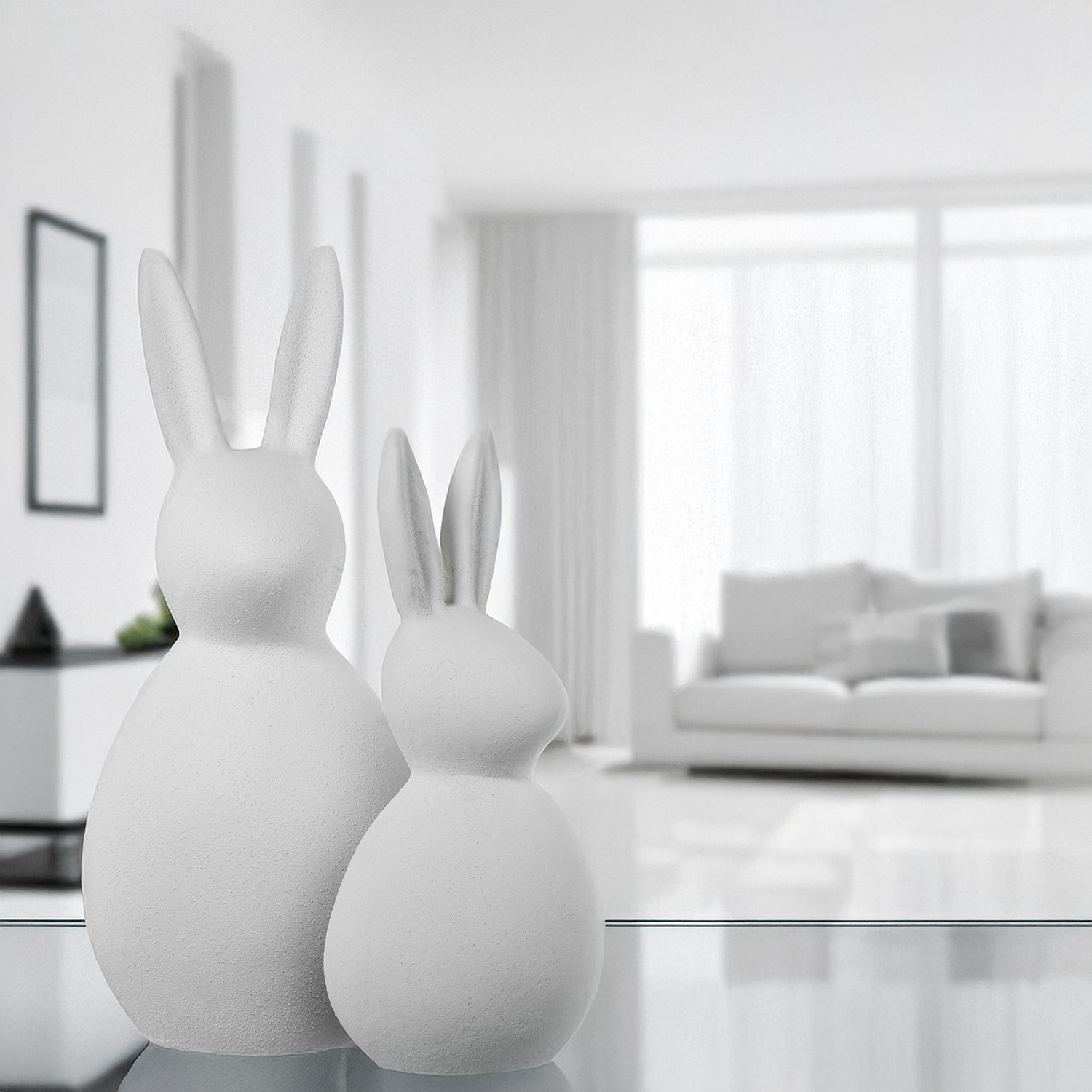 Фигура из керамики Кролик