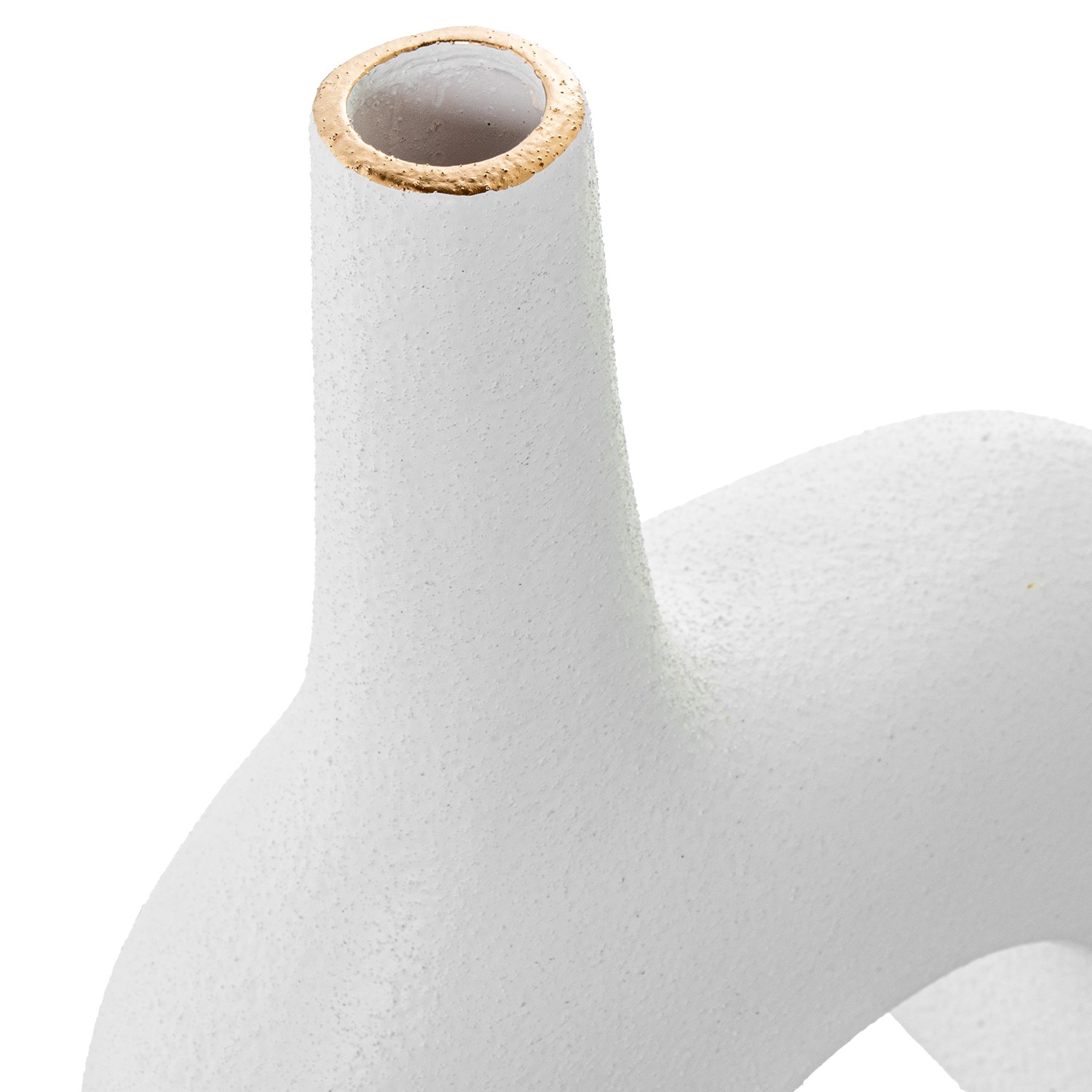 Ваза белая Абстракция большая Ваза белая Абстракция большая