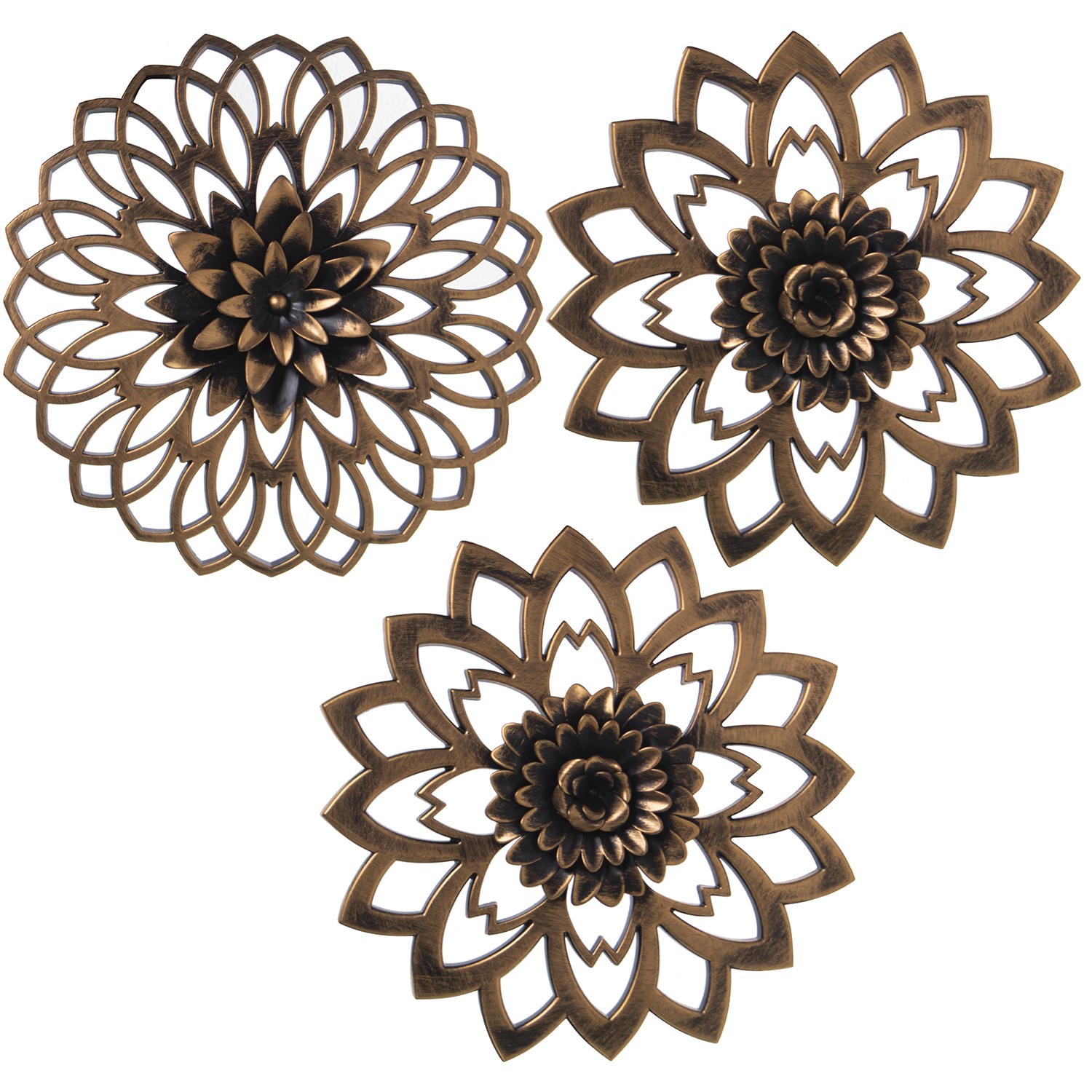 Настенный декор Орнамент, набор 3 предмета