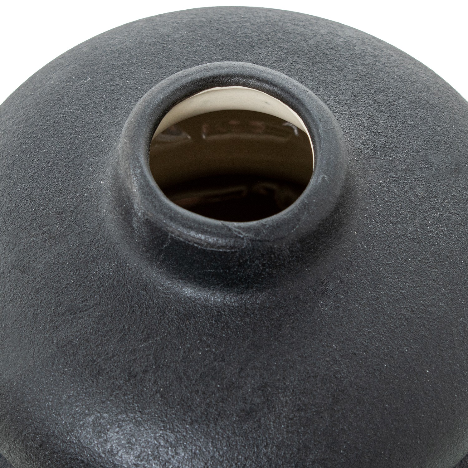 Ваза дизайнерская черная малая