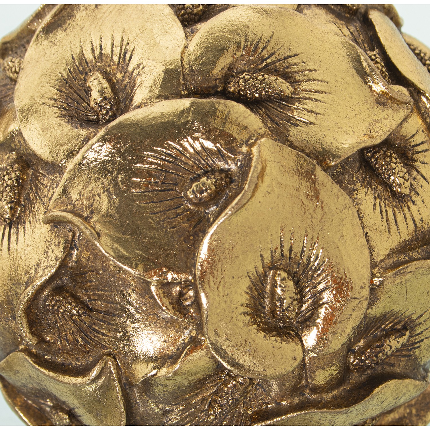 Шар декоративный золотой