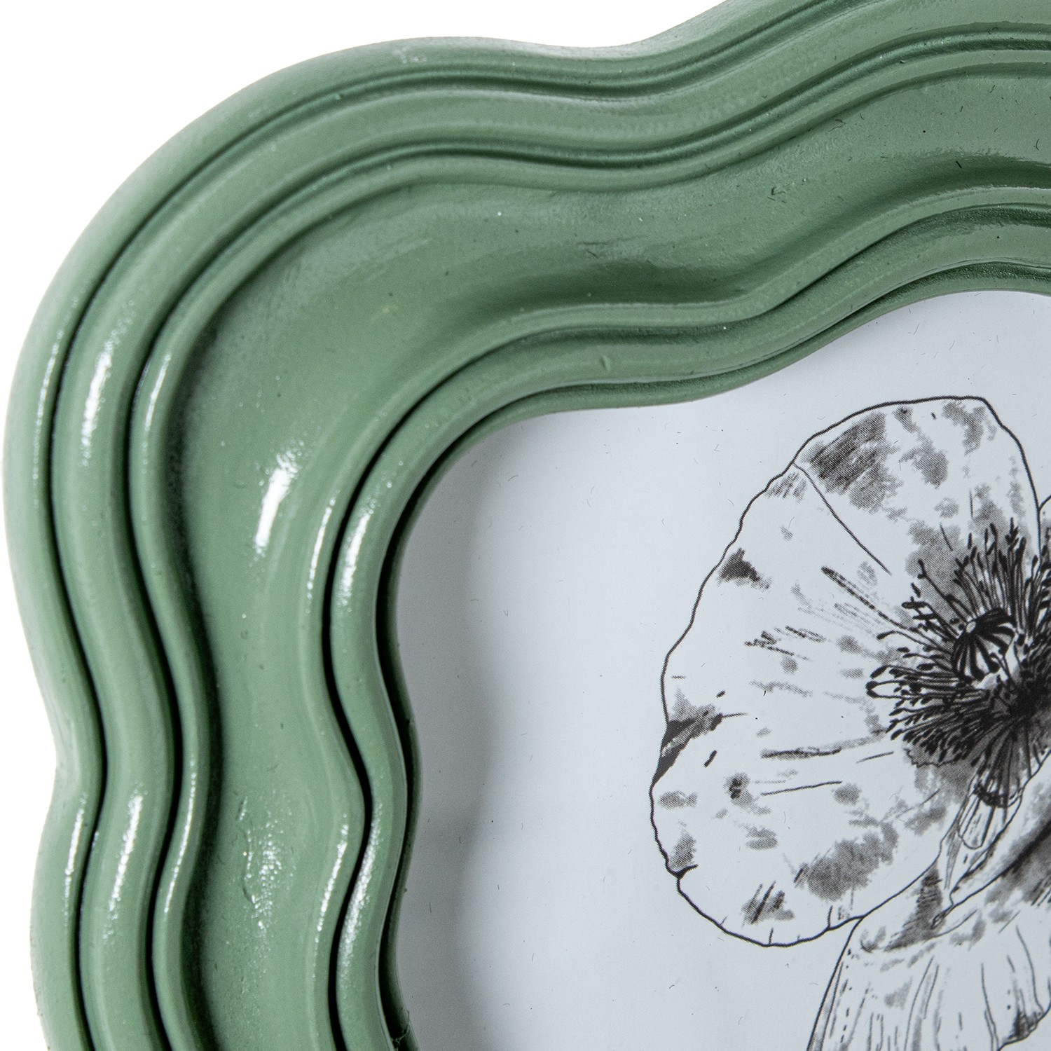 Фоторамка зеленая