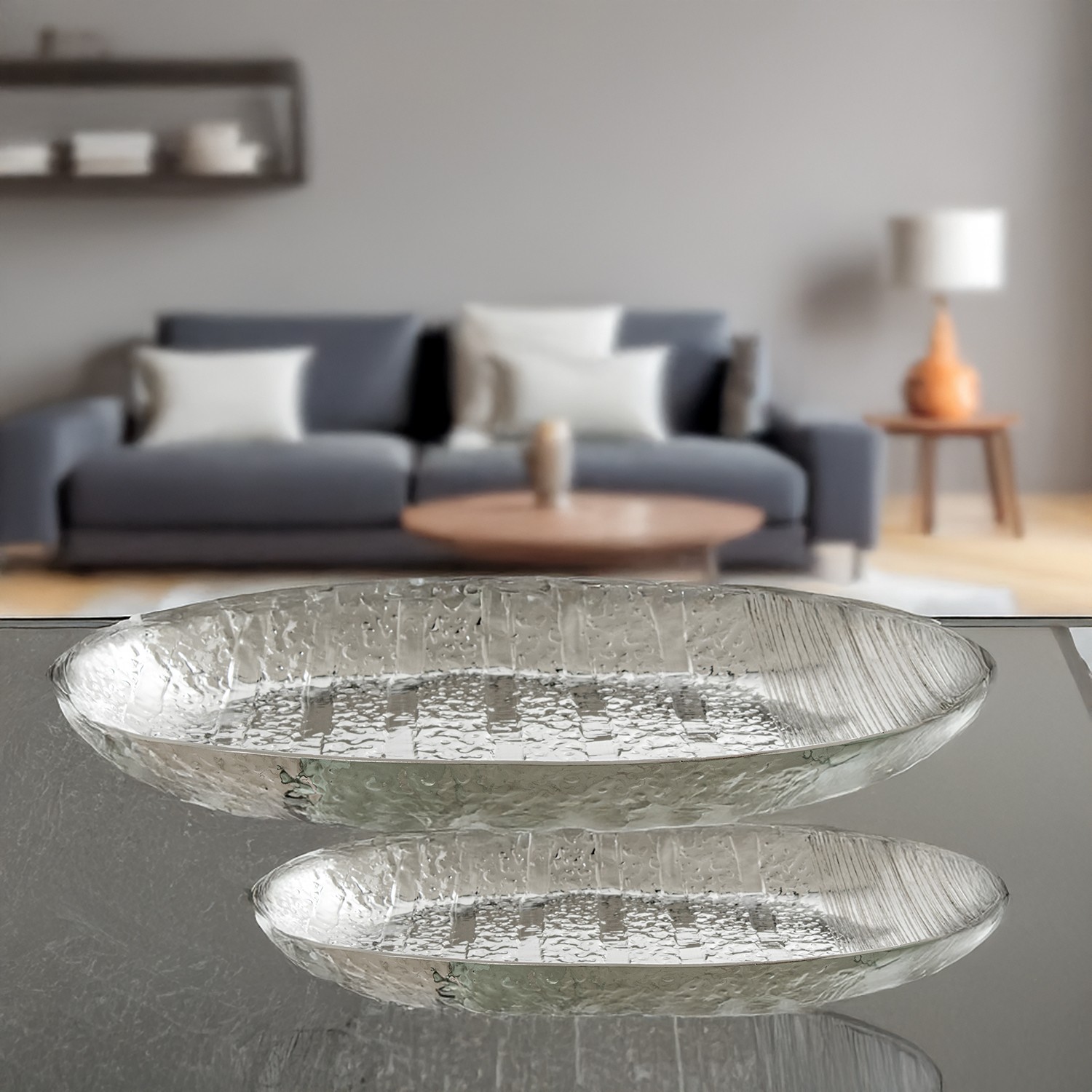 Подносы металлические 2 штуки