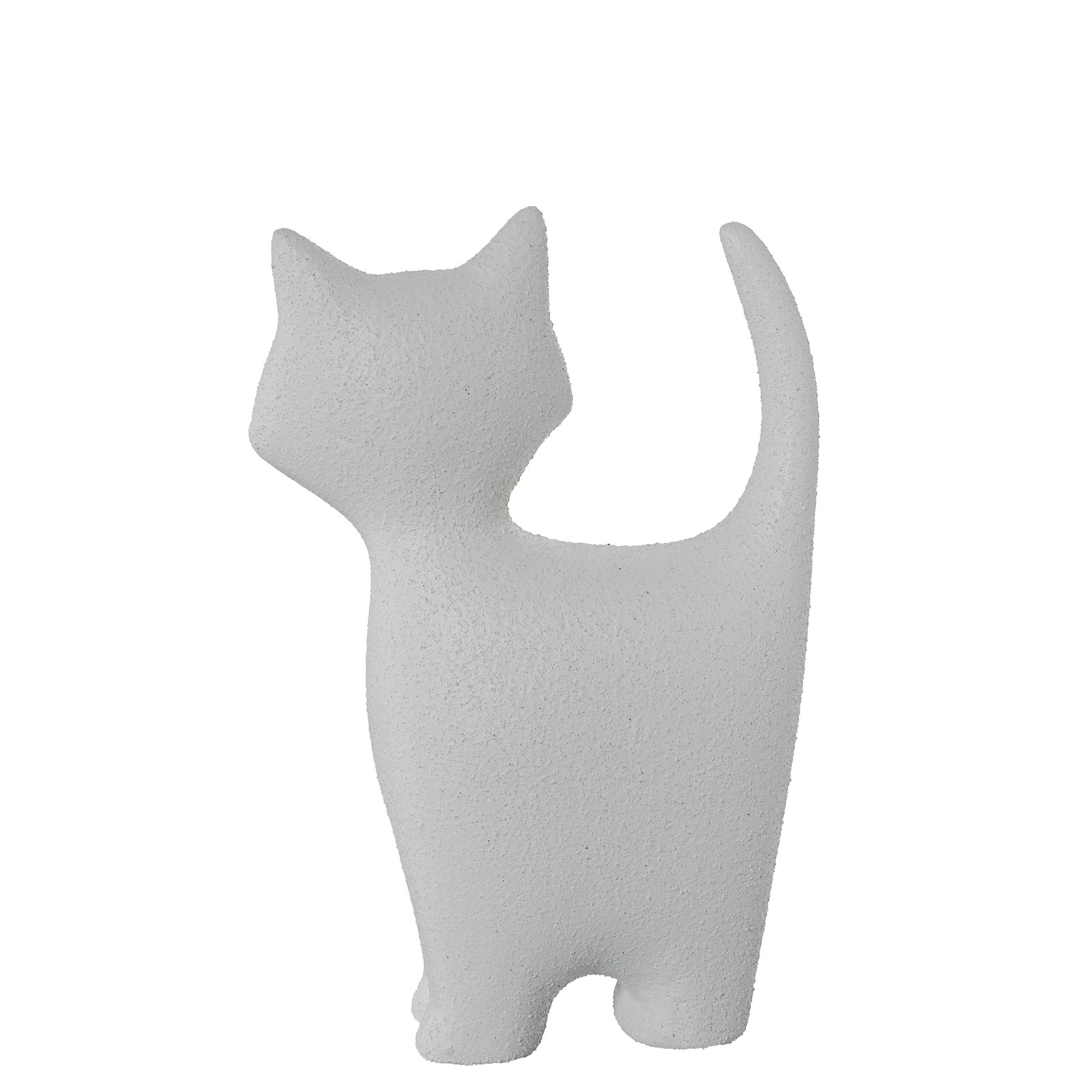 Фигура из керамики Белый кот