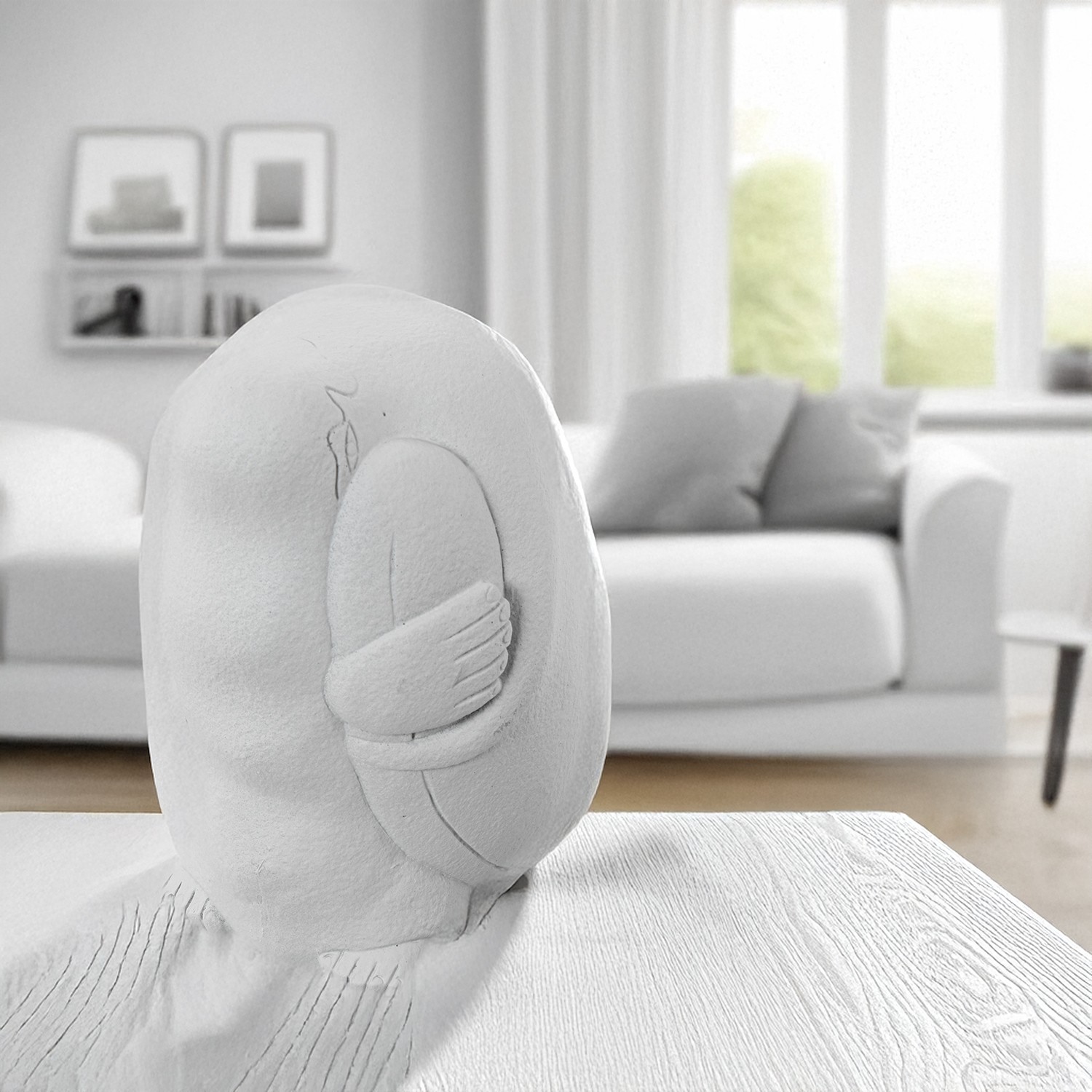 Фигура из керамики Абстракция Девушка