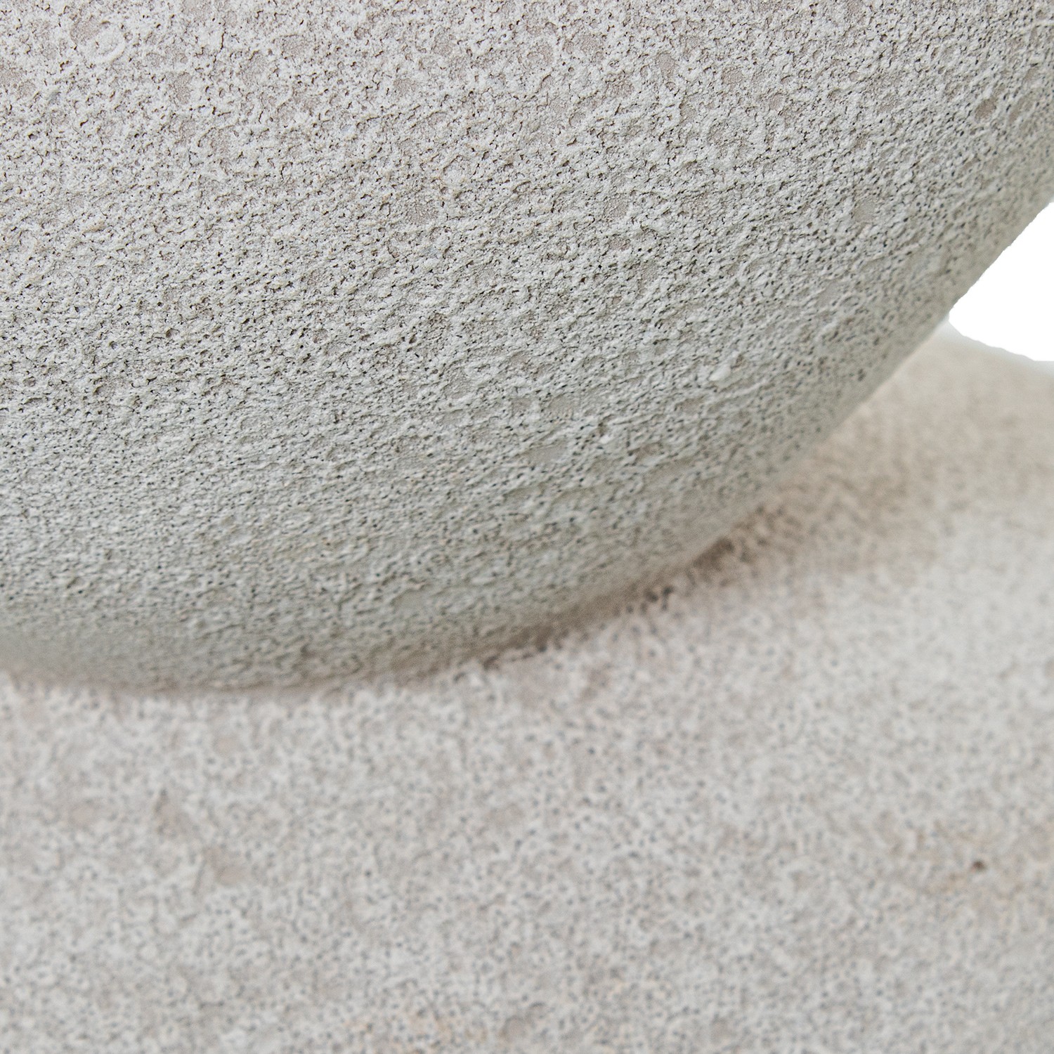 Ваза из керамики белая Силуэт