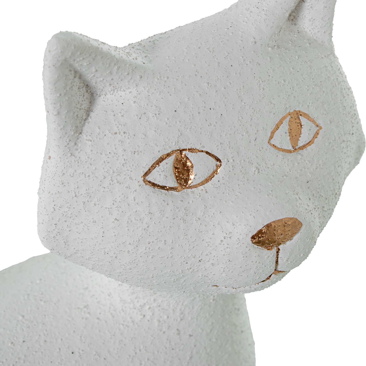 Фигура из керамики Белый кот