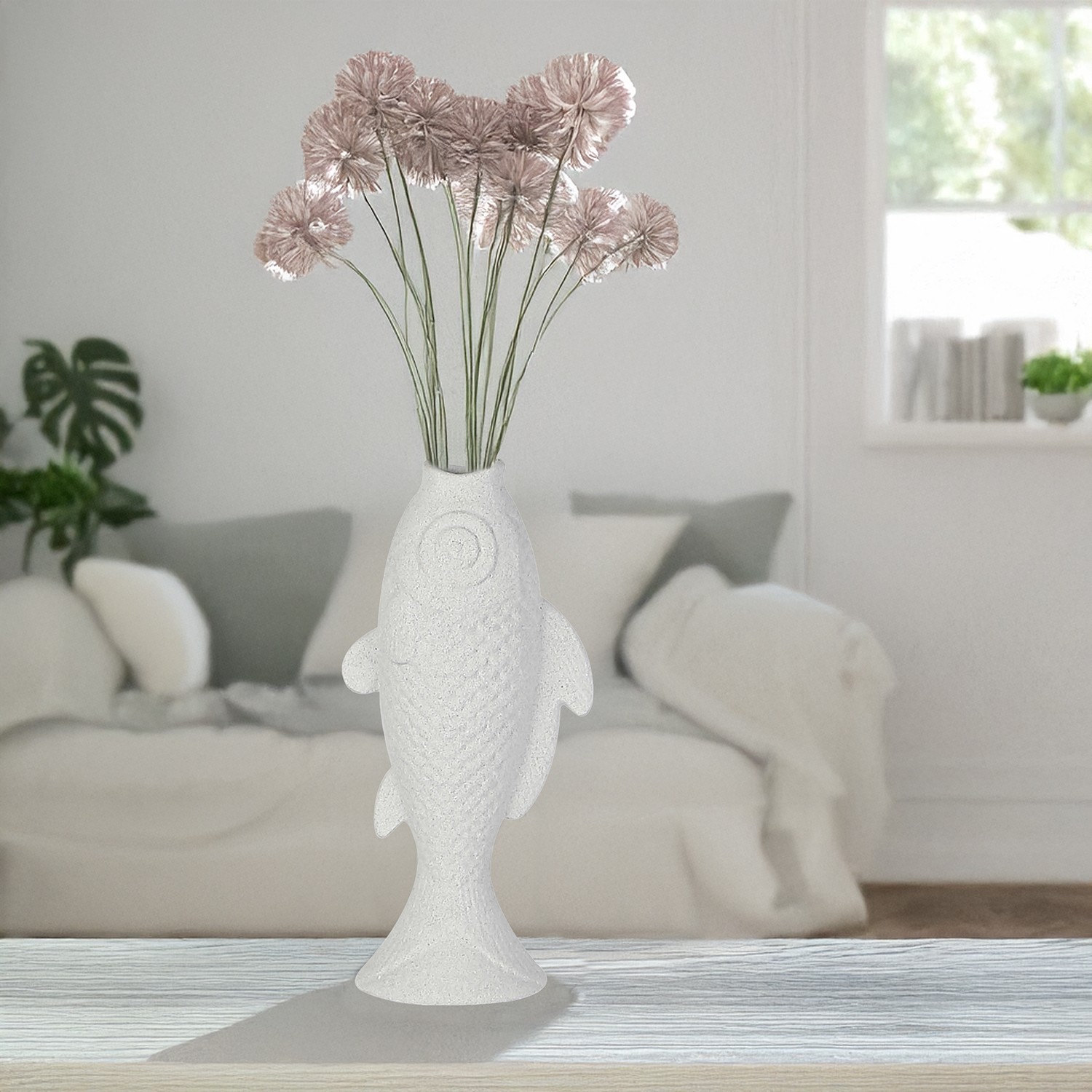 Ваза из керамики Рыба