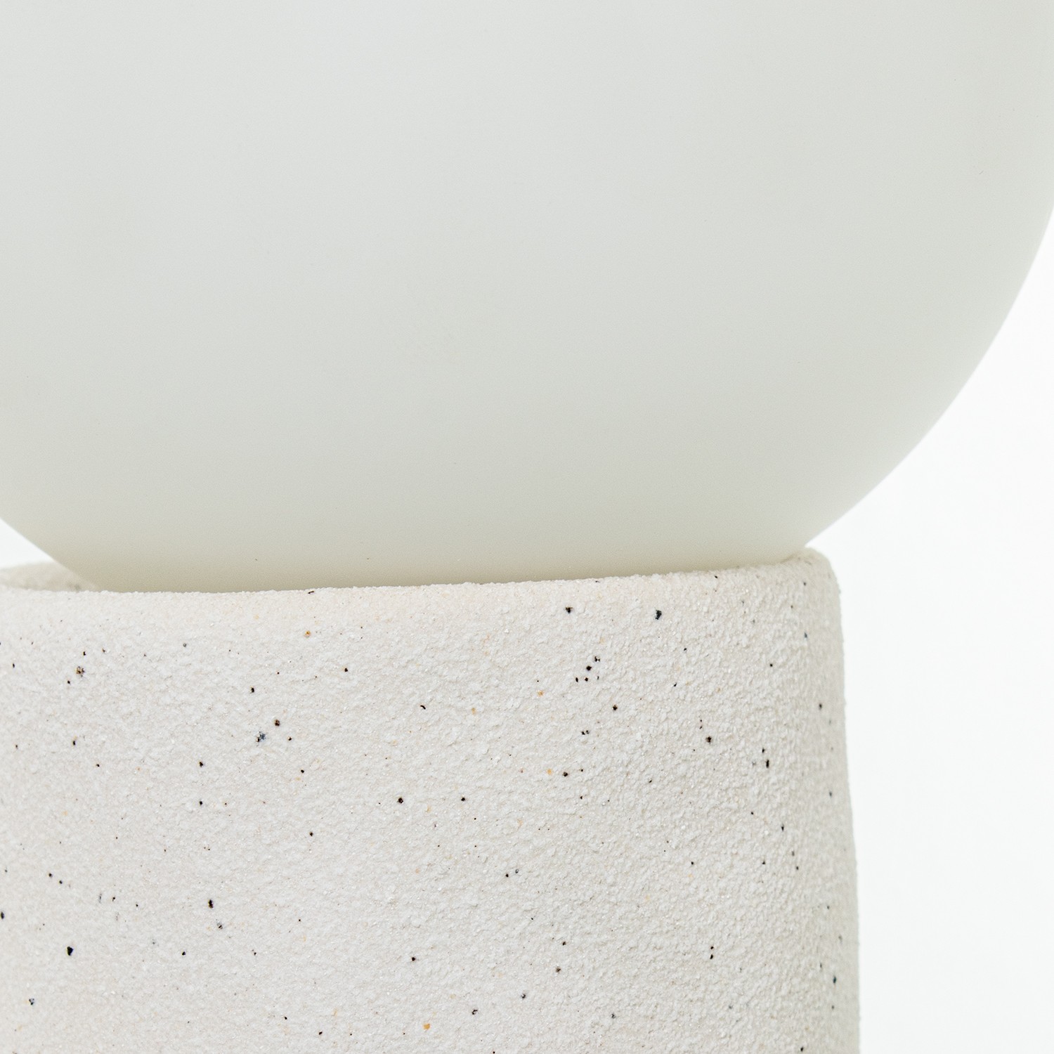 Светильник настольный белый Абстракция