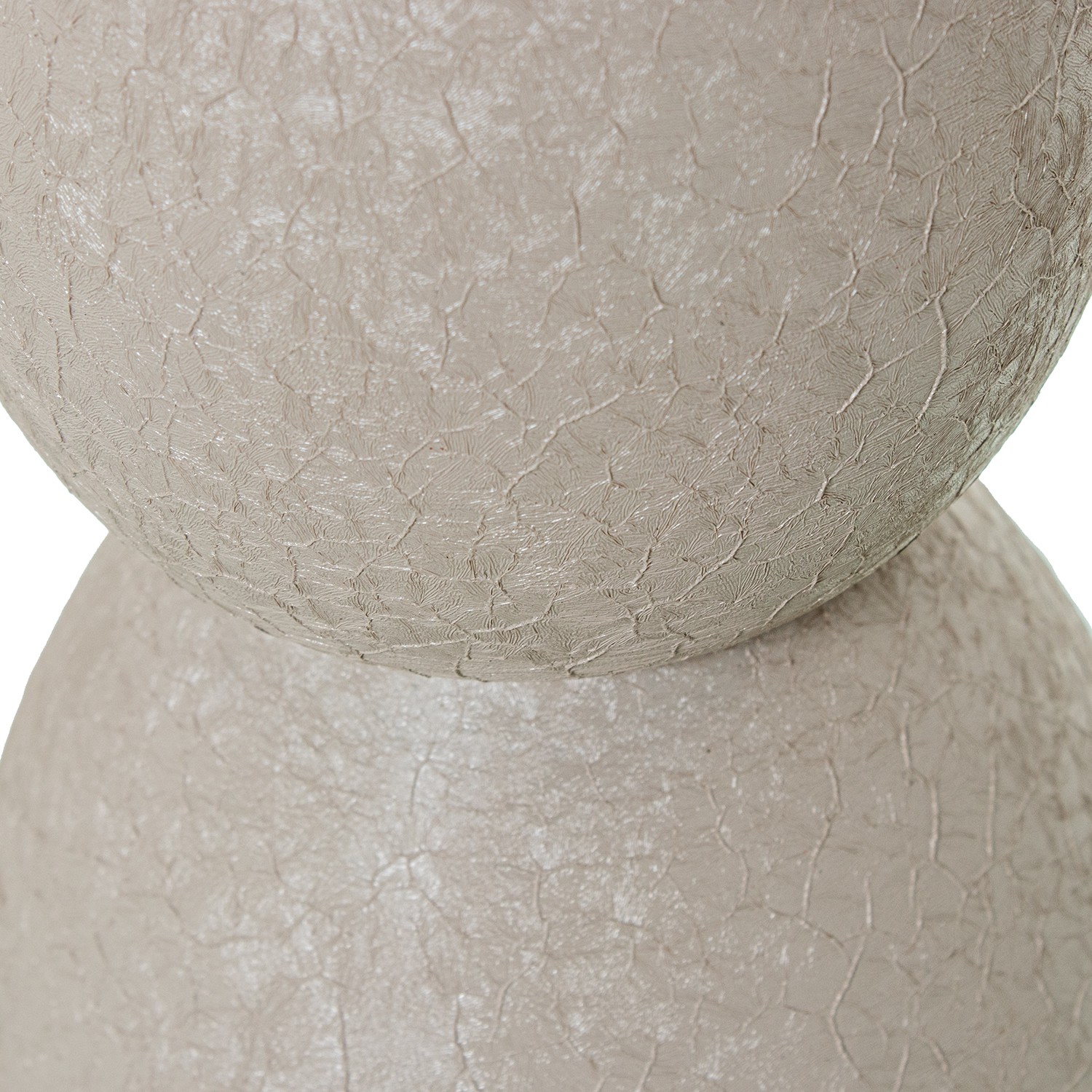 Ваза дизайнерская из металла с покрытием