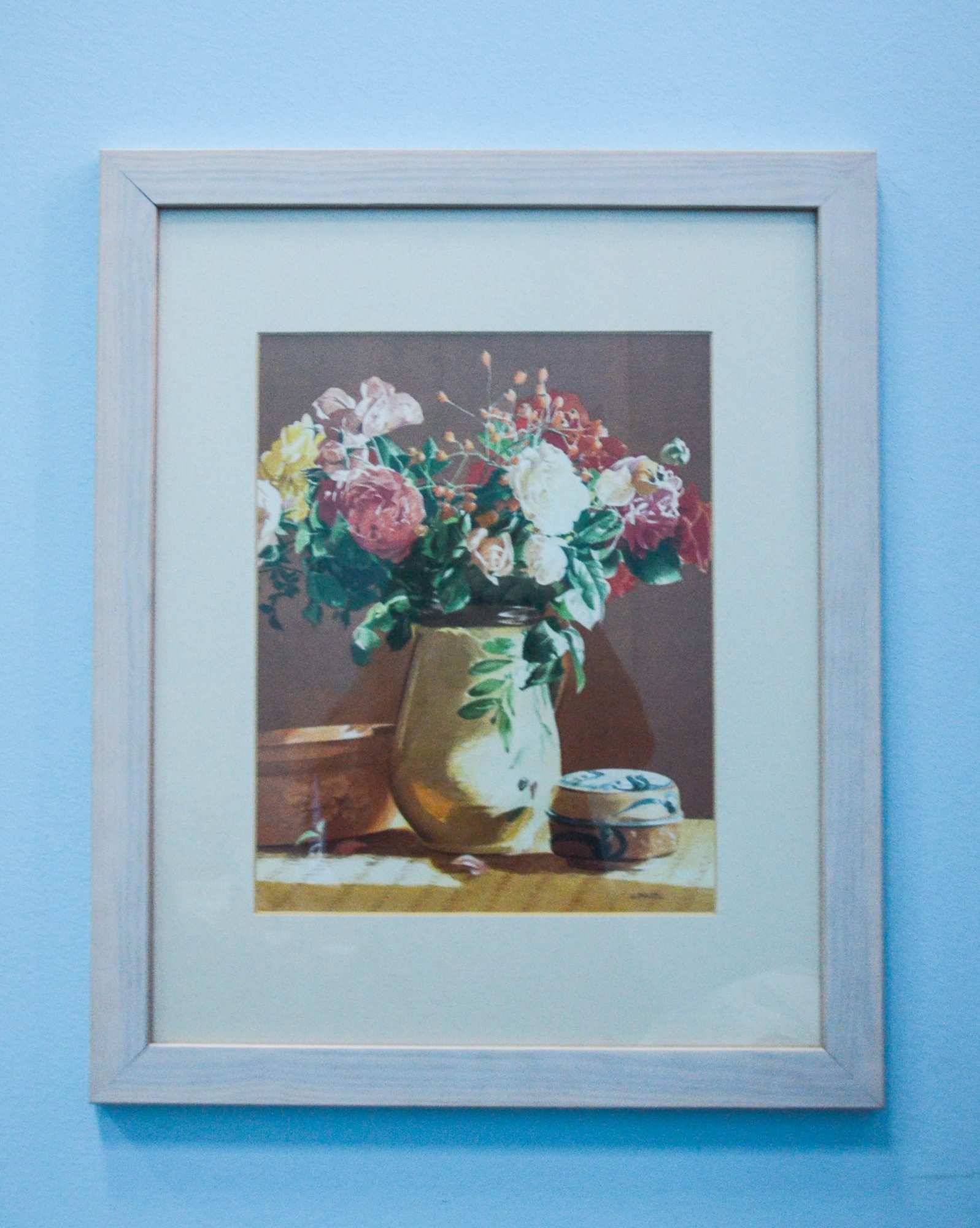 Постер Цветы в вазе